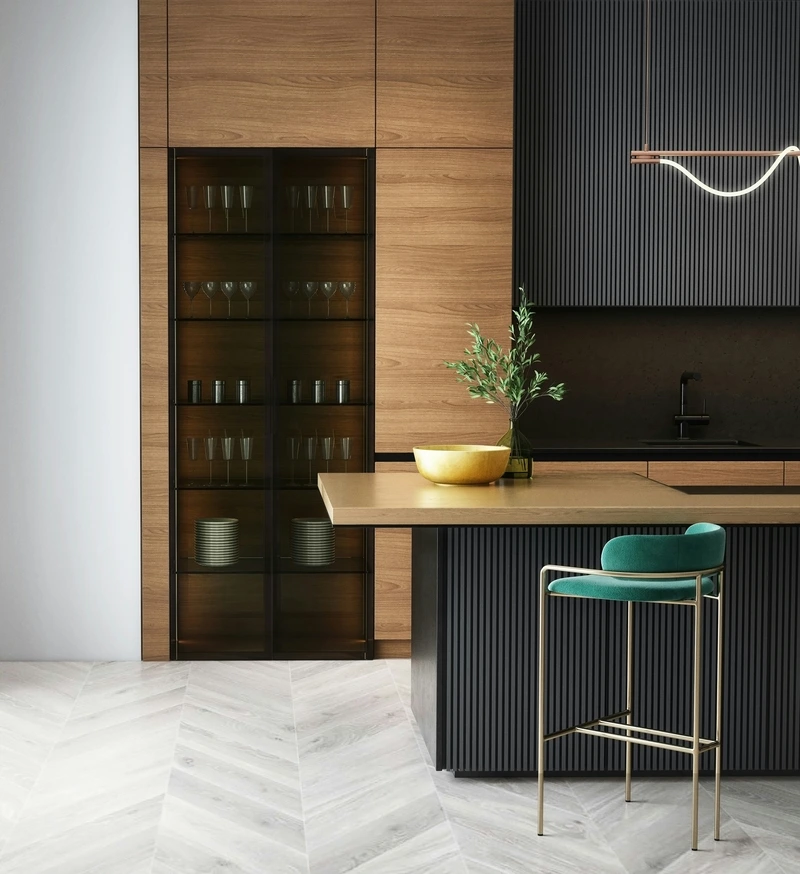 Kitchen backsplash installation in Kitchener Ontario